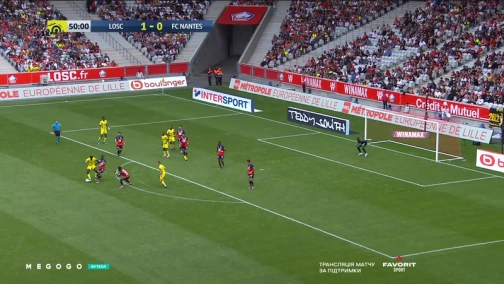 1-й тур. Лилль — Нант 2:1. Обзор матча