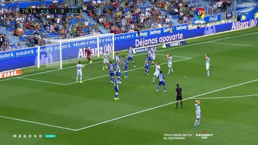 1-й тур. Алавес — Леванте 1:0. Обзор матча