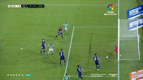 6-й тур. Бетис — Леванте 3:1. Обзор матча