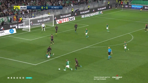 7-й тур. Сент-Этьен — Мец 0:1. Обзор матча