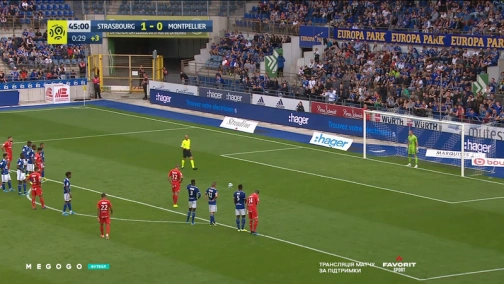 8-й тур. Страсбург — Монпельє 1:0. Огляд матчу