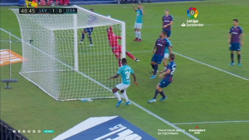 Round 7. Levante — Osasuna 1:1. Highlights