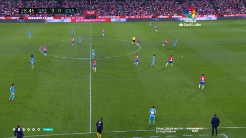 9-й тур. Гранада — Осасуна 1:0. Обзор матча