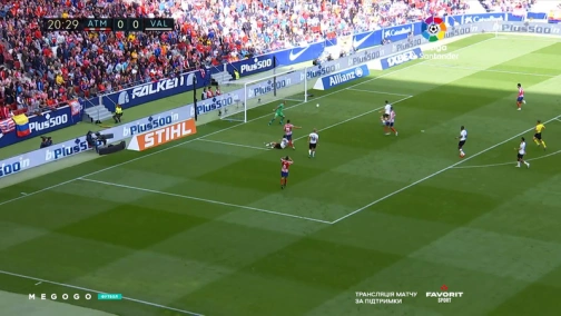 9-й тур. Атлетико — Валенсия 1:1. Обзор матча