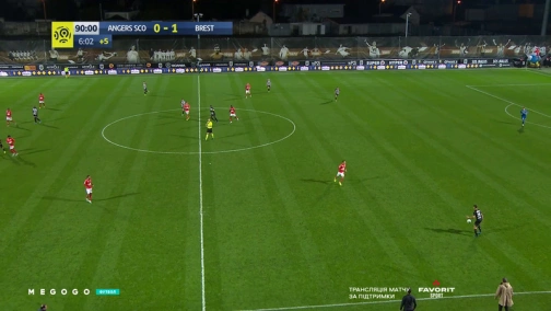 10-й тур. Анже — Брест 0:1. Обзор матча