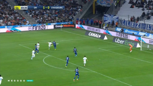 Round 10. Marseille — Strasbourg 2:0. Highlights