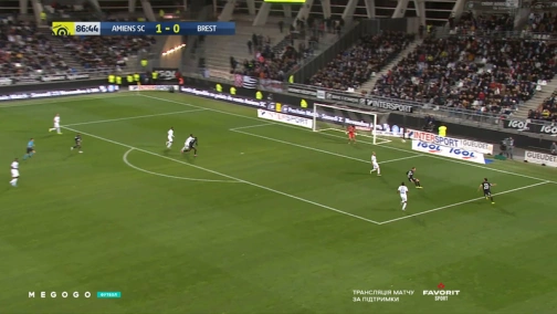 12-й тур. Ам’єн — Брест 1:0. Огляд матчу