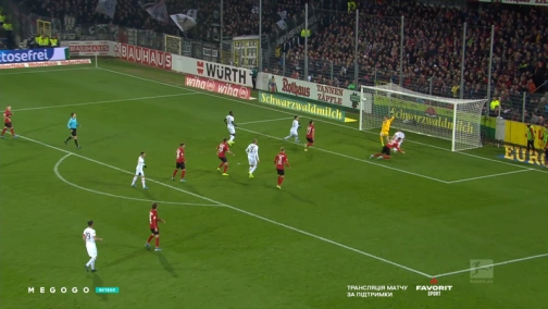 11-й тур. Фрайбург — Айнтрахт 1:0. Обзор матча