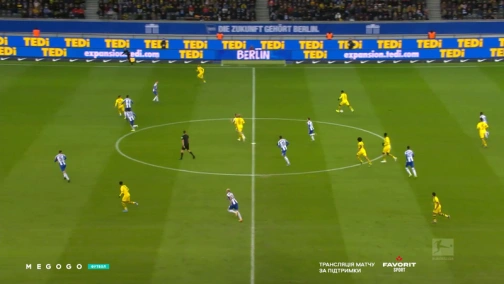 13-й тур. Герта — Боруссия Дортмунд 1:2. Обзор матча