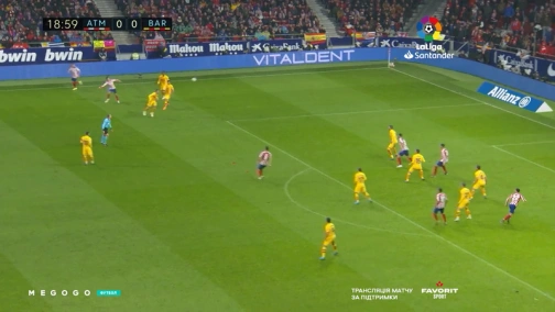 15-й тур. Атлетико — Барселона 0:1. Обзор матча