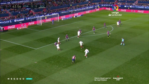 16-й тур. Осасуна — Севилья 1:1. Обзор матча