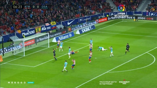 Round 17. Atletico Madrid — Osasuna 2:0. Highlights