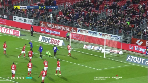 18-й тур. Брест — Ницца 0:0. Обзор матча