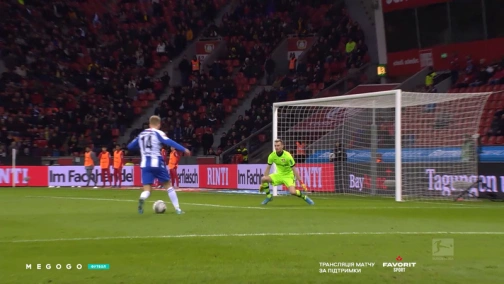 16-й тур. Байер — Герта 0:1. Обзор матча