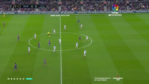 22-й тур. Барселона — Леванте. 2:1 Обзор матча