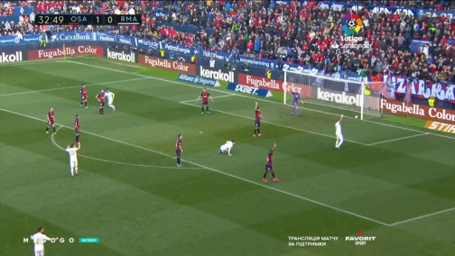 23-й тур. Осасуна — Реал Мадрид. 1:4 Обзор матча
