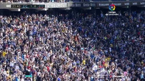 26-й тур. Эспаньол — Атлетико. 1:1 Обзор матча