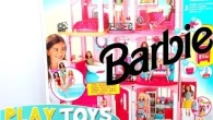 HUGE Barbie Girl Dream House! Play Toys