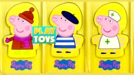 Peppa Pig dress up woden game! Play Toys