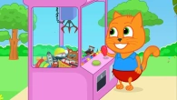 Cats Family in English - New Machine With Gifts Cartoon for Kids