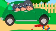 Benny Mole and Friends - What Dad Ran Into Cartoon for Kids