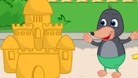 Benny Mole and Friends - Big Sand Castle Cartoon for Kids