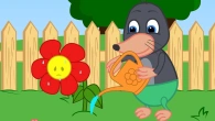 Benny Mole and Friends - Multi-Colored Flower Cartoon for Kids