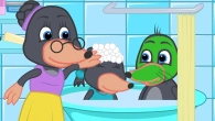 Benny Mole and Friends - Facial Mask for Mole Babies Cartoon for Kids