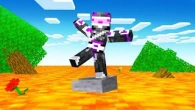 MINECRAFT pero EL MUNDO es de LAVA!!