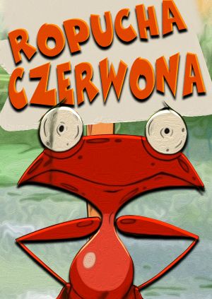 Ropucha czerwona — plakat