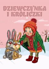 Dziewczynka i króliczki — plakat