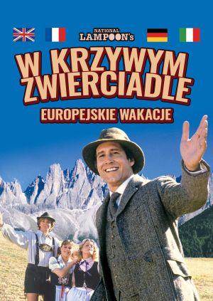 W krzywym zwierciadle: Europejskie wakacje — plakat
