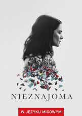 Nieznajoma (w języku migowym) — plakat