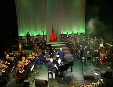 Юбилейный концерт Раймонда Паулса "Pilseta vetru un dzintara krasta"