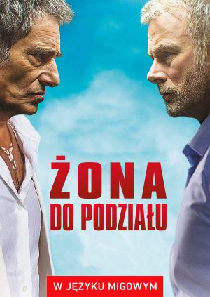 Żona do podziału (w języku migowym) — plakat