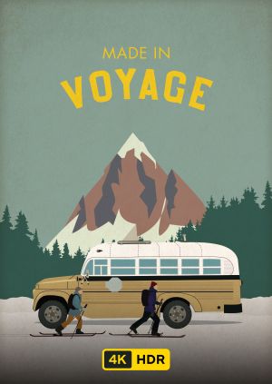 Made in Voyage UHD HDR — plakat