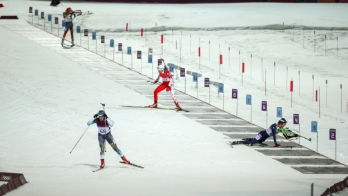 Трансляция: Микст. Командный масс-старт