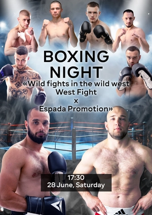 Boxing Night. "Wild Fights in the Wild West — West Fight x Espada Promotion"